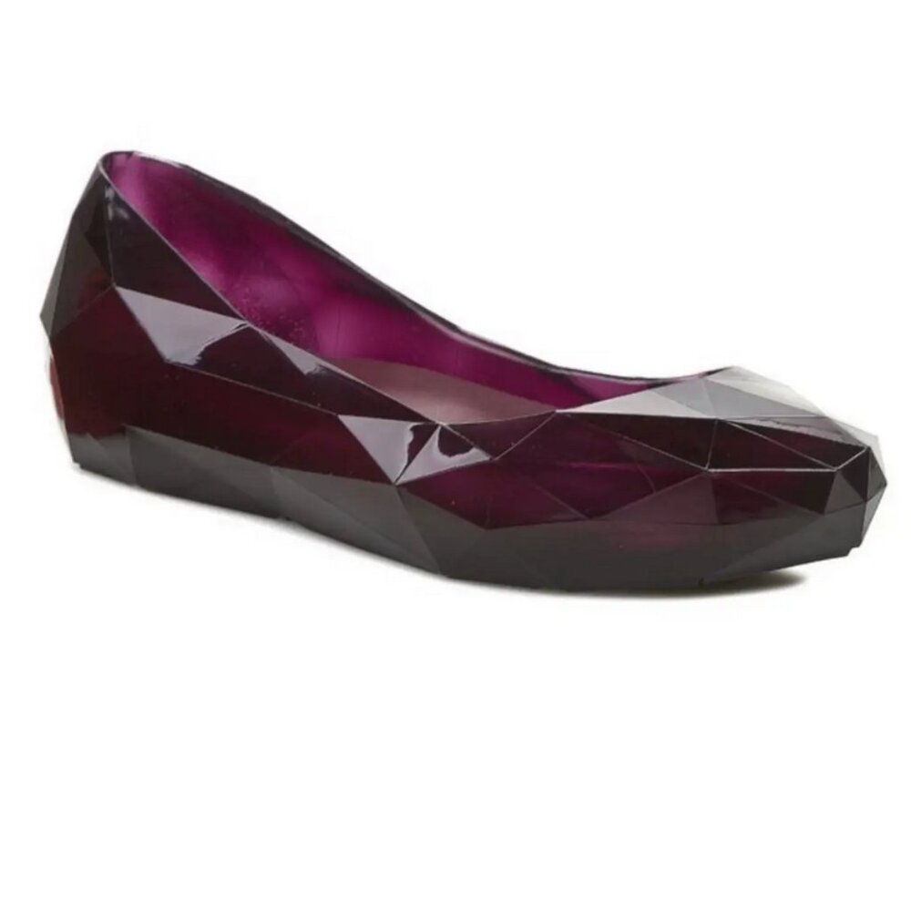 United Nude Lo Res Lo ballet flat purple jewel cut sz EU 38